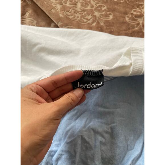 Vintage ocean landscape‎ top with sailboat detail on the front size large - Picture 5 of 6